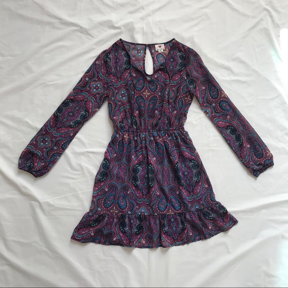 NWOT One Clothing Long Sleeve Dress
